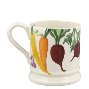 Emma Bridgewater Carrots & Beets Half Pint Mug